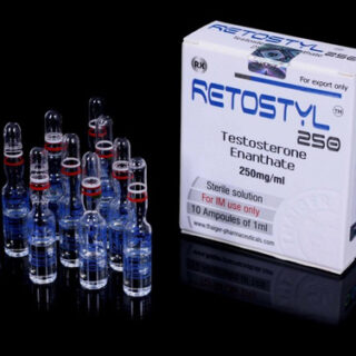 Testosterone Enanthate | Retostyl 250mg/ml x 10 x 1ml amps | Thaiger Pharma